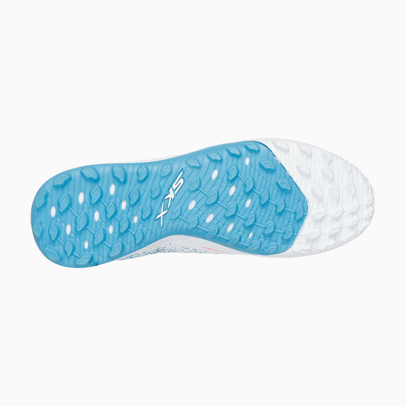 WTQP-WHITE SYNTHETIC/TURQUOISE SYNTHETIC/PINK TRIM