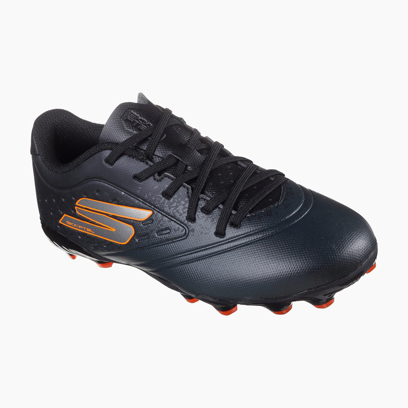 BKOR-BLACK SYNTHETIC/ORANGE TRIM