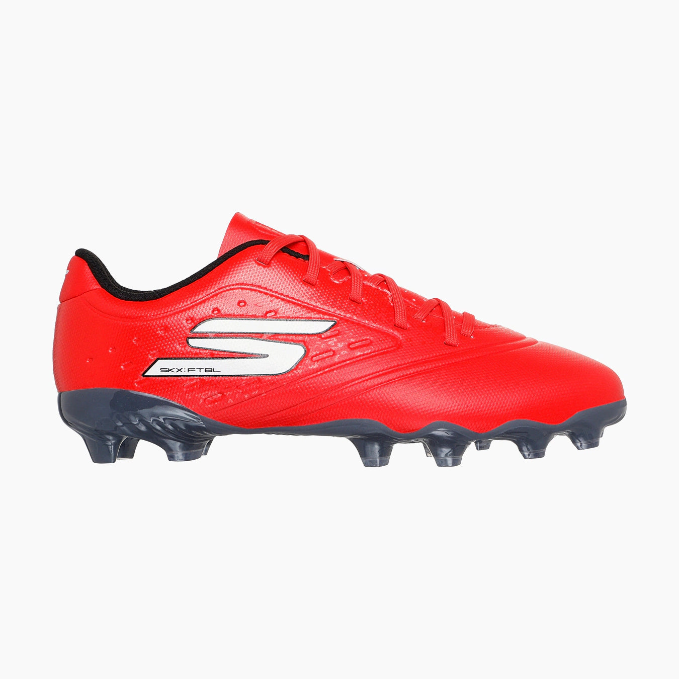 RDBK-RED SYNTHETIC/BLACK TRIM