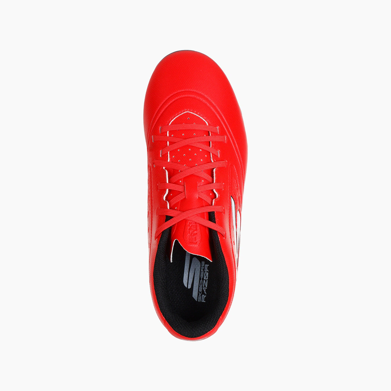 RDBK-RED SYNTHETIC/BLACK TRIM