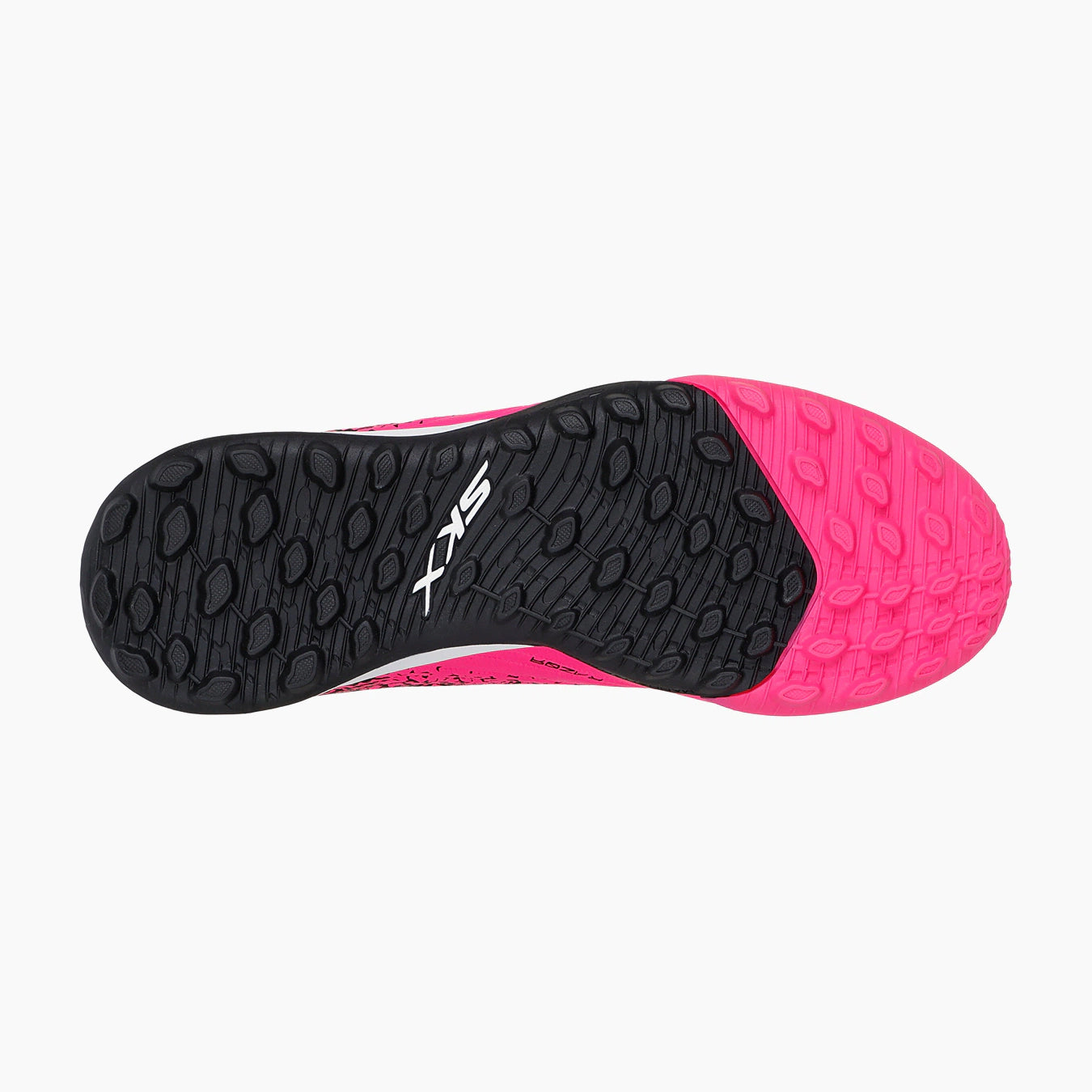 252061#BKPK-BLACK SYNTHETIC/PINK TRIM