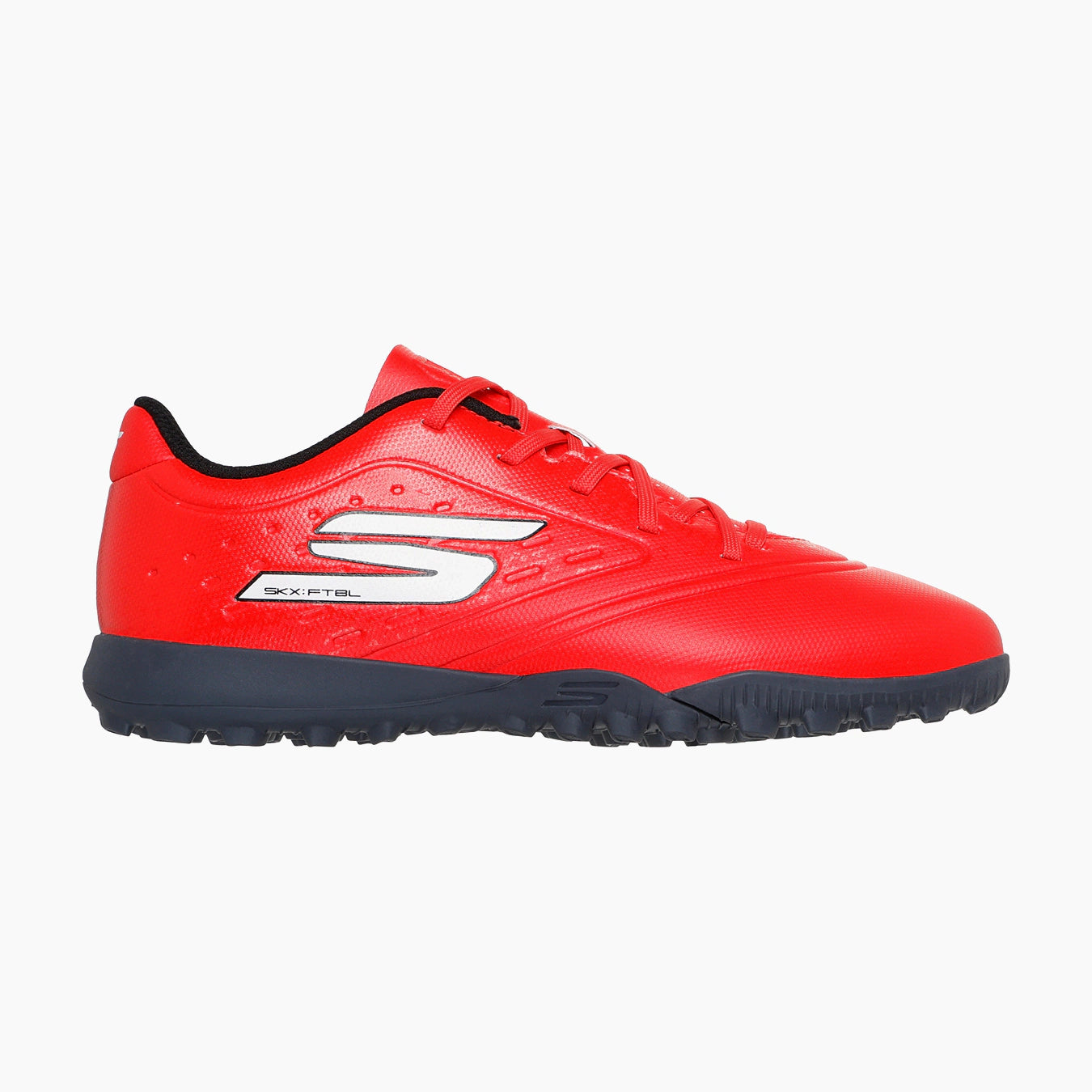 RDBK-RED SYNTHETIC/BLACK TRIM