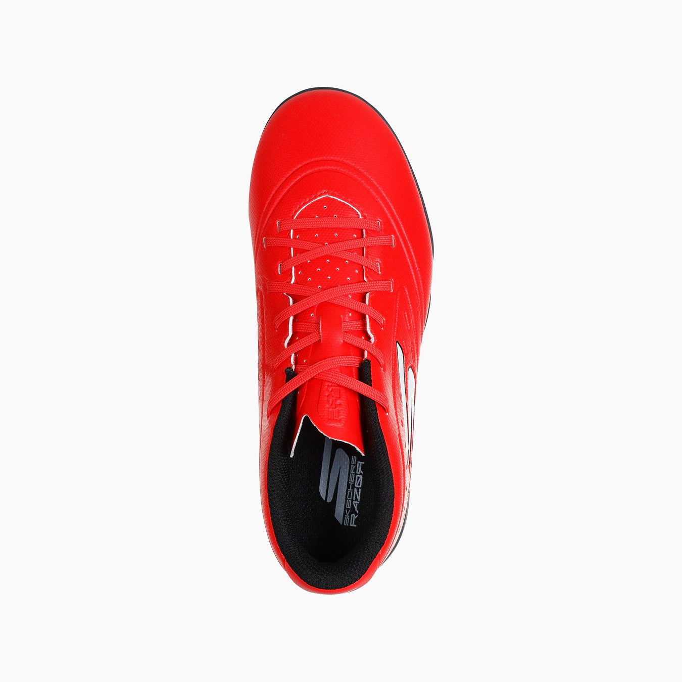 RDBK-RED SYNTHETIC/BLACK TRIM