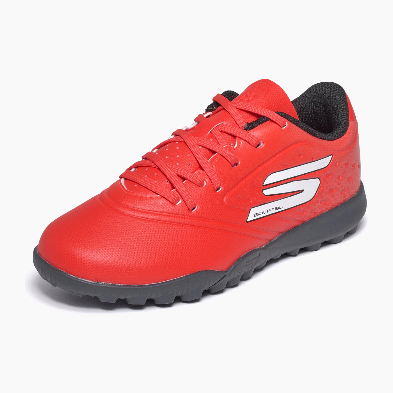 RDBK-RED SYNTHETIC/BLACK TRIM