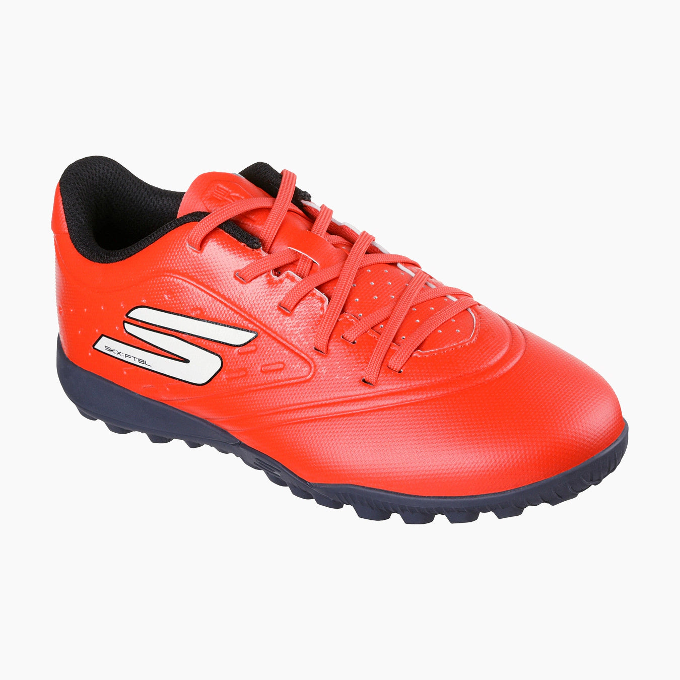 RDBK-RED SYNTHETIC/BLACK TRIM