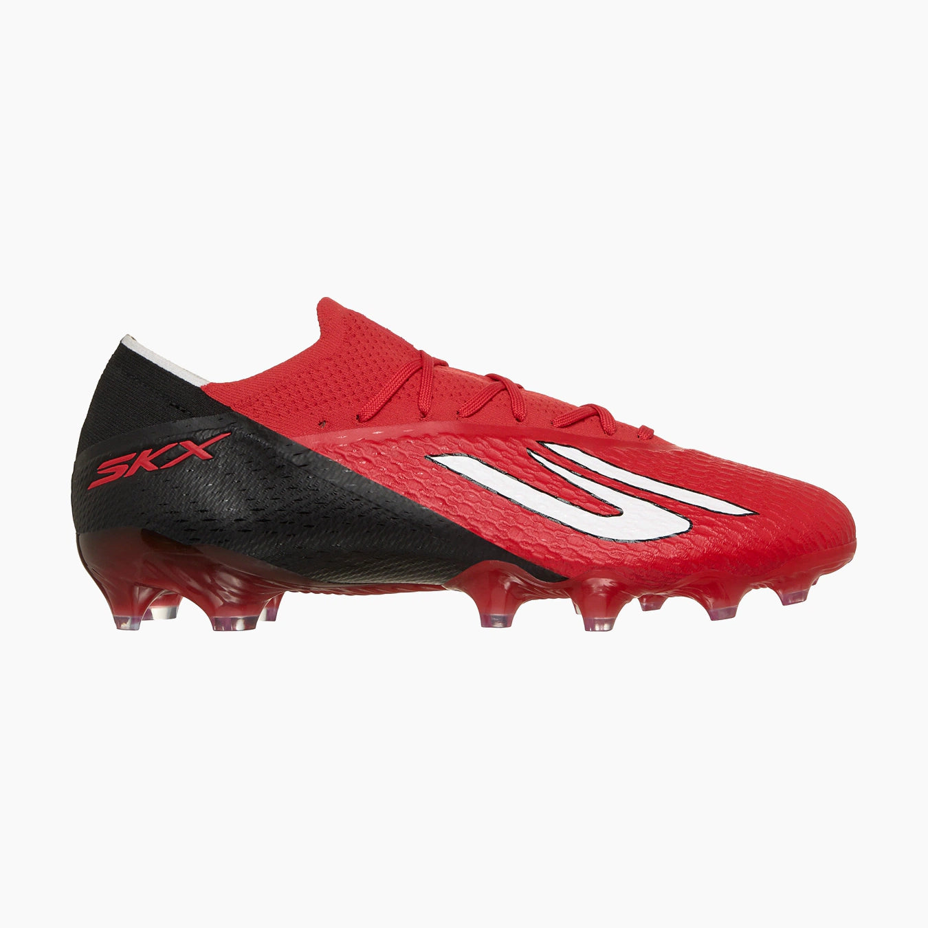 RDBK-RED SYNTHETIC/BLACK TRIM