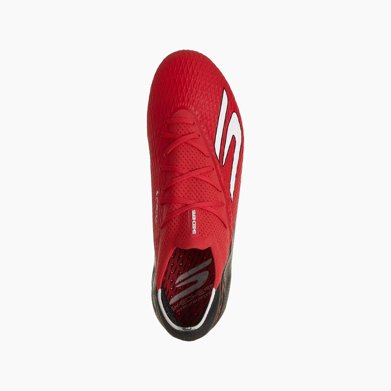 RDBK-RED SYNTHETIC/BLACK TRIM