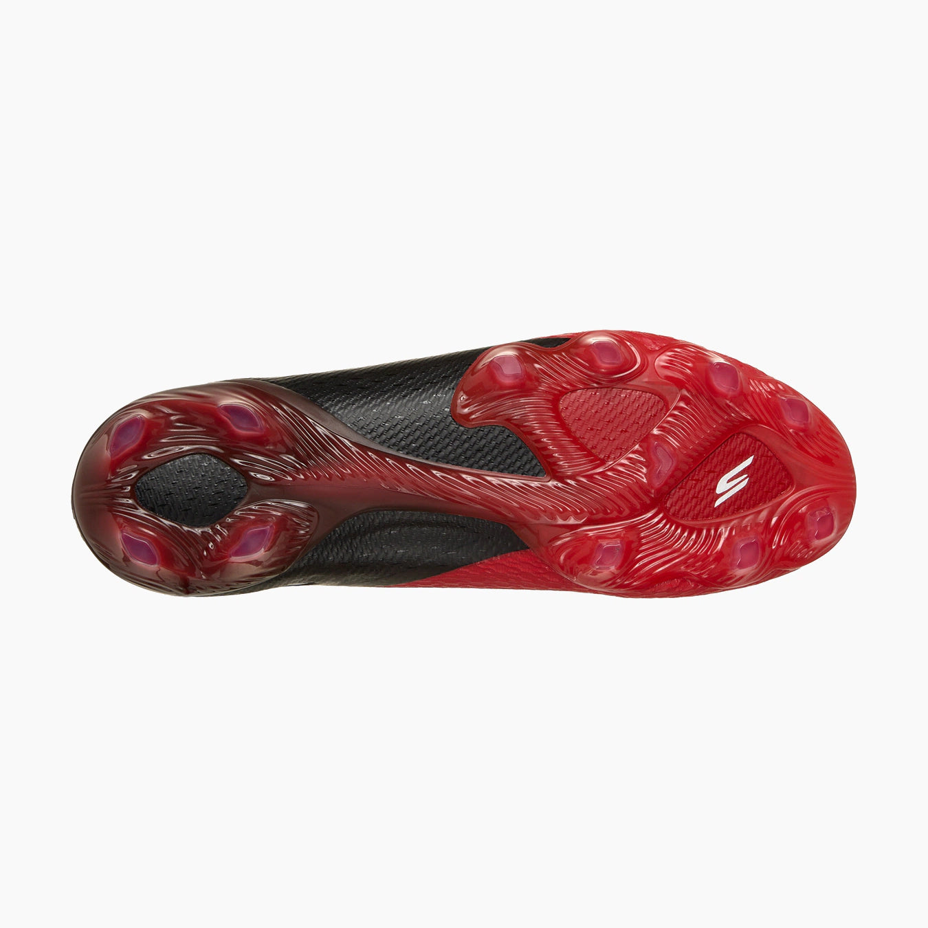 RDBK-RED SYNTHETIC/BLACK TRIM