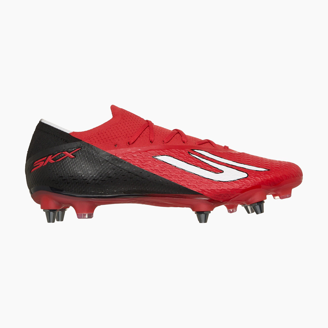 RDBK-RED SYNTHETIC/BLACK TRIM