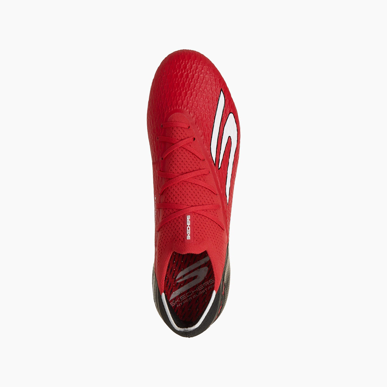 RDBK-RED SYNTHETIC/BLACK TRIM