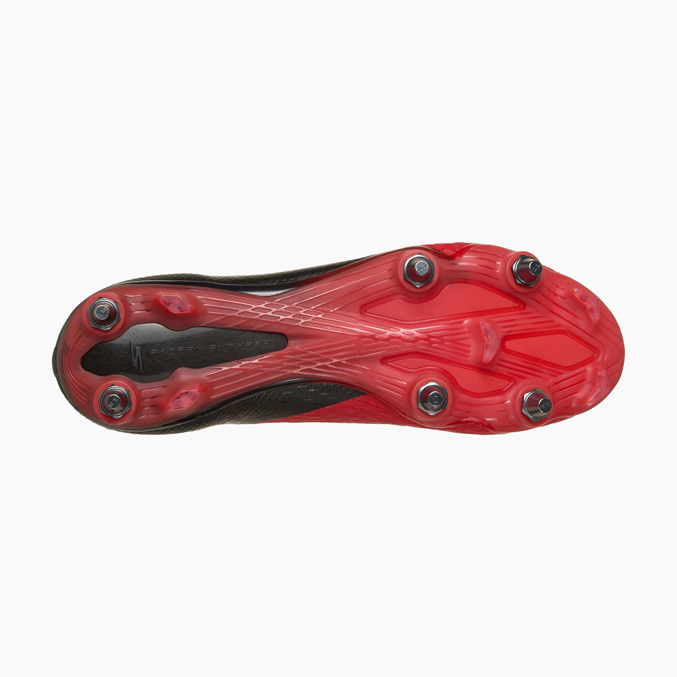 RDBK-RED SYNTHETIC/BLACK TRIM