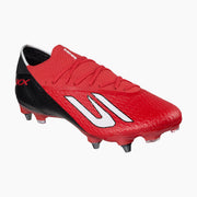 RDBK-RED SYNTHETIC/BLACK TRIM