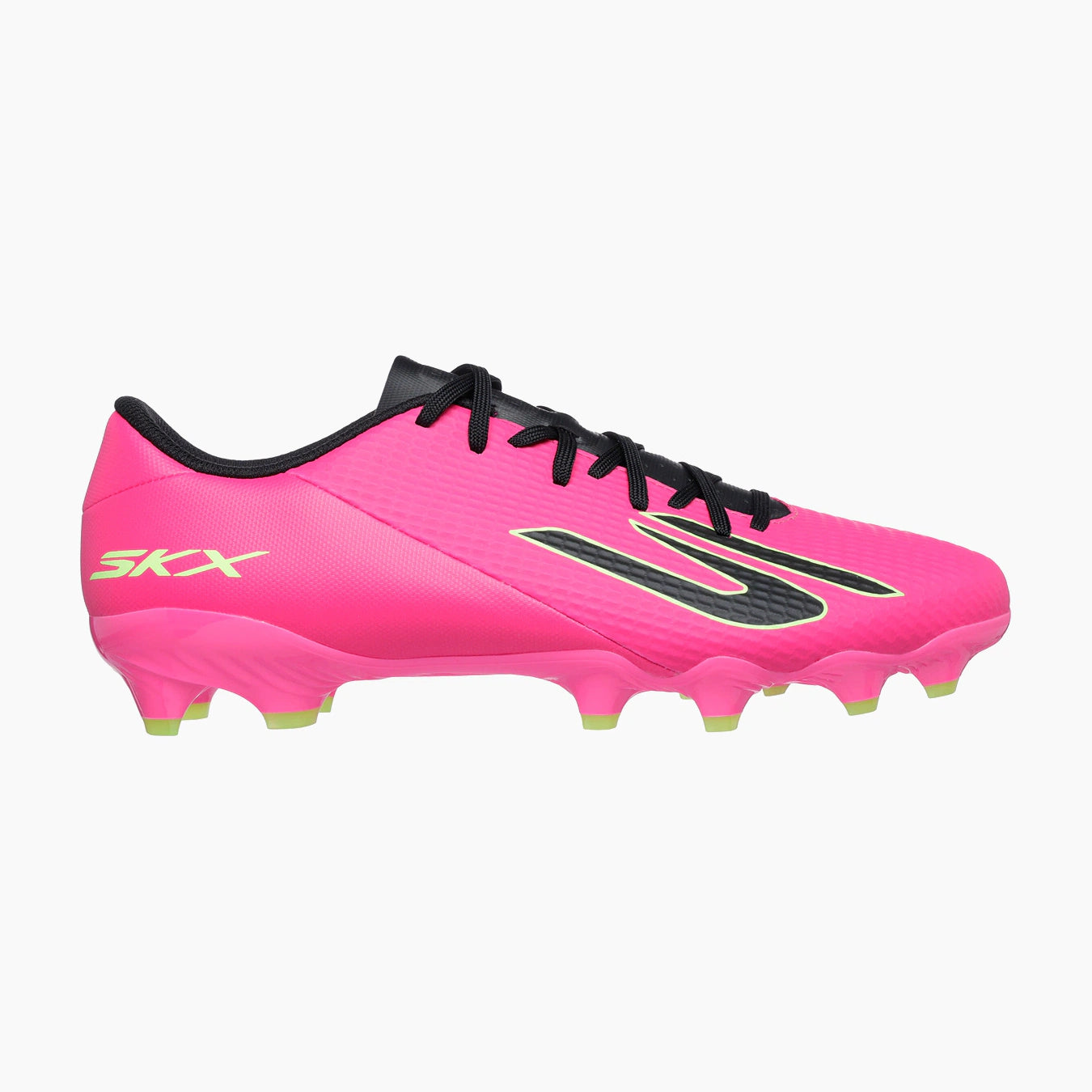 PKBK-PINK SYNTHETIC/BLACK SYNTHETIC/LIME TRIM