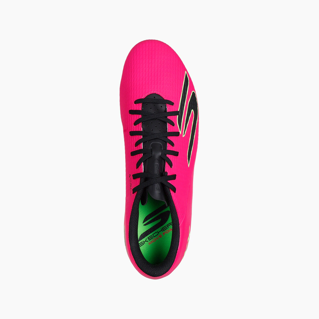 PKBK-PINK SYNTHETIC/BLACK SYNTHETIC/LIME TRIM