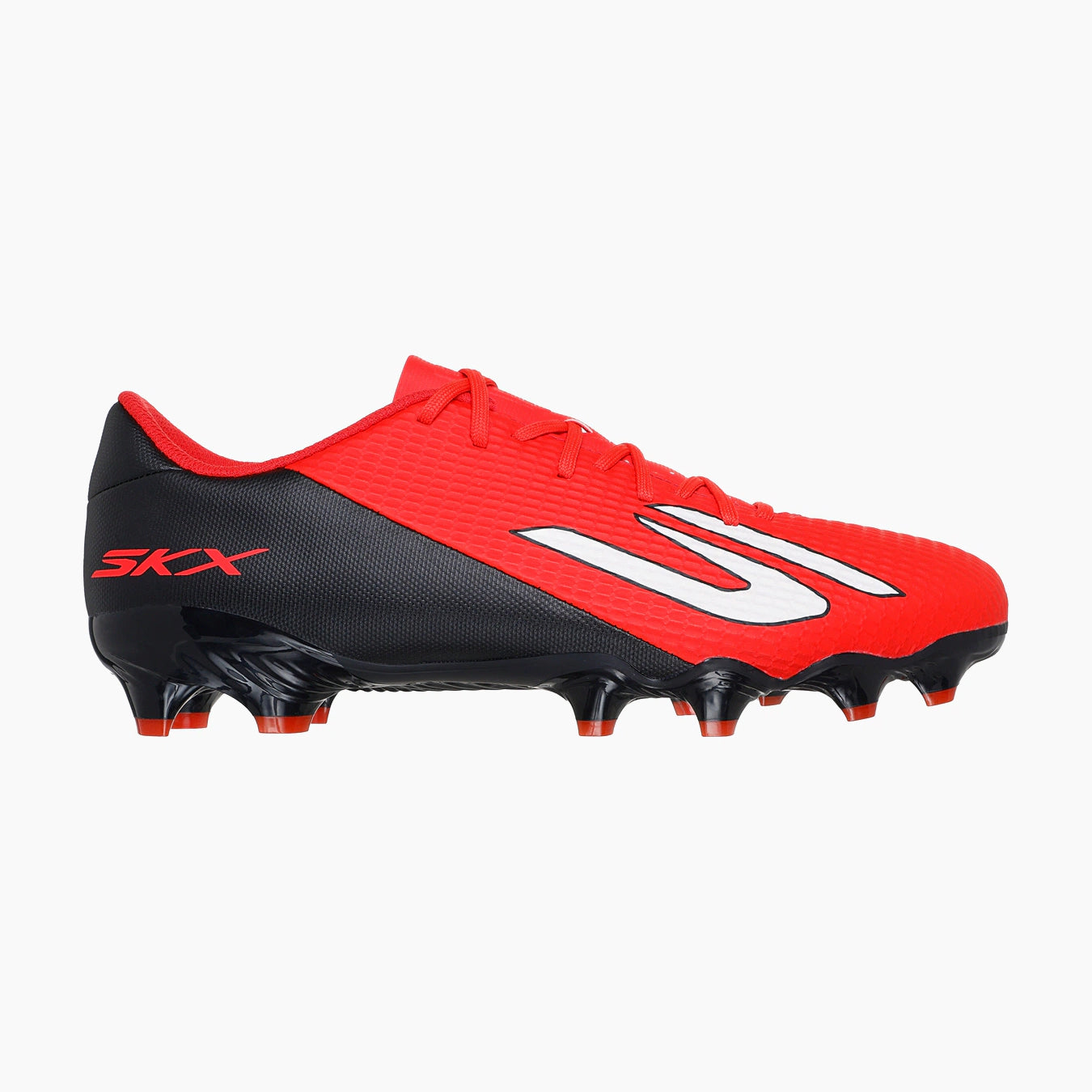 RDBK-RED SYNTHETIC/BLACK TRIM