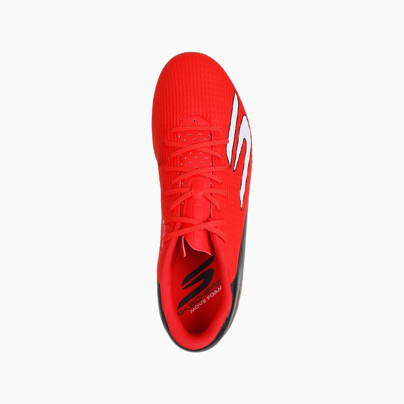 RDBK-RED SYNTHETIC/BLACK TRIM