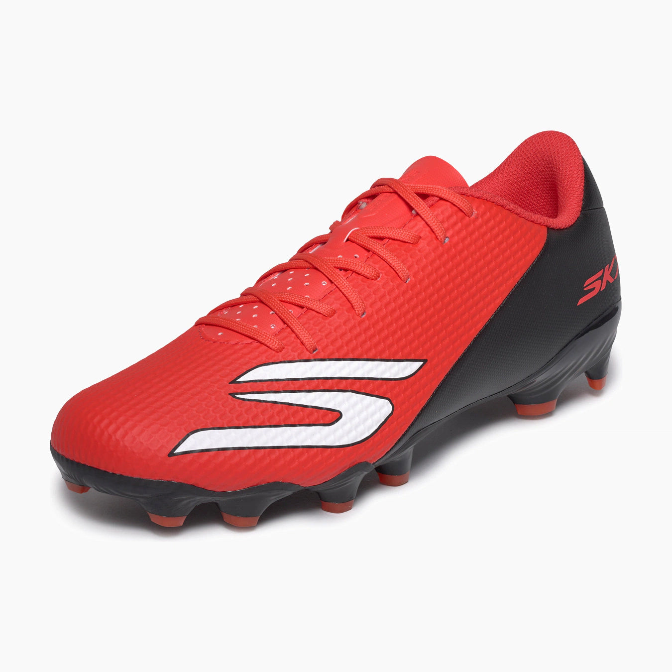 RDBK-RED SYNTHETIC/BLACK TRIM