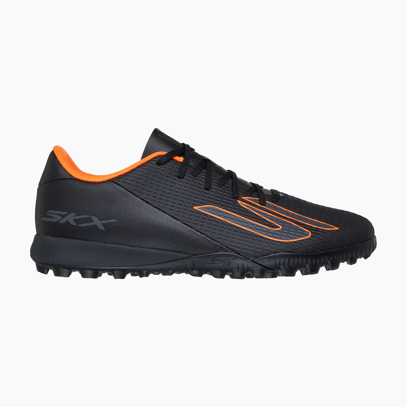 BKOR-BLACK SYNTHETIC/ORANGE TRIM