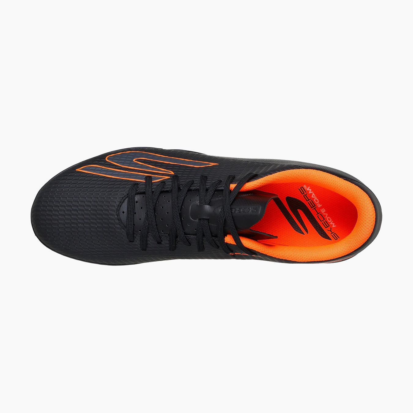 BKOR-BLACK SYNTHETIC/ORANGE TRIM