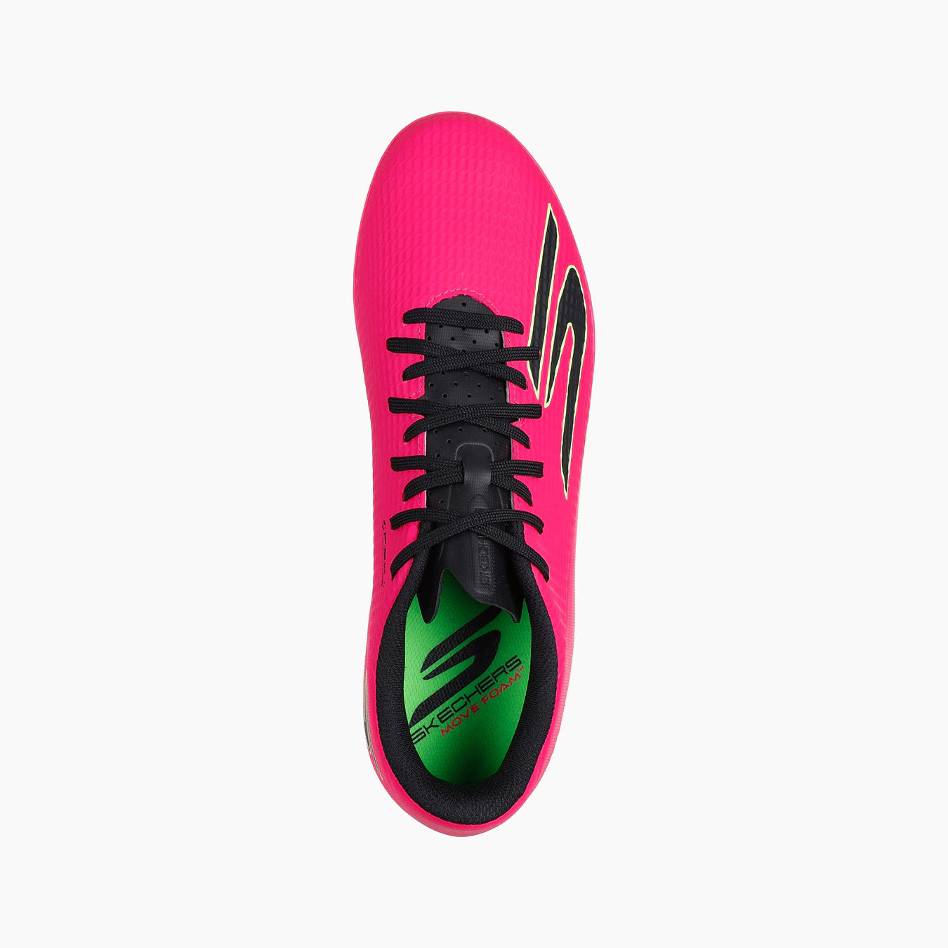 PKBK-PINK SYNTHETIC/BLACK SYNTHETIC/LIME TRIM
