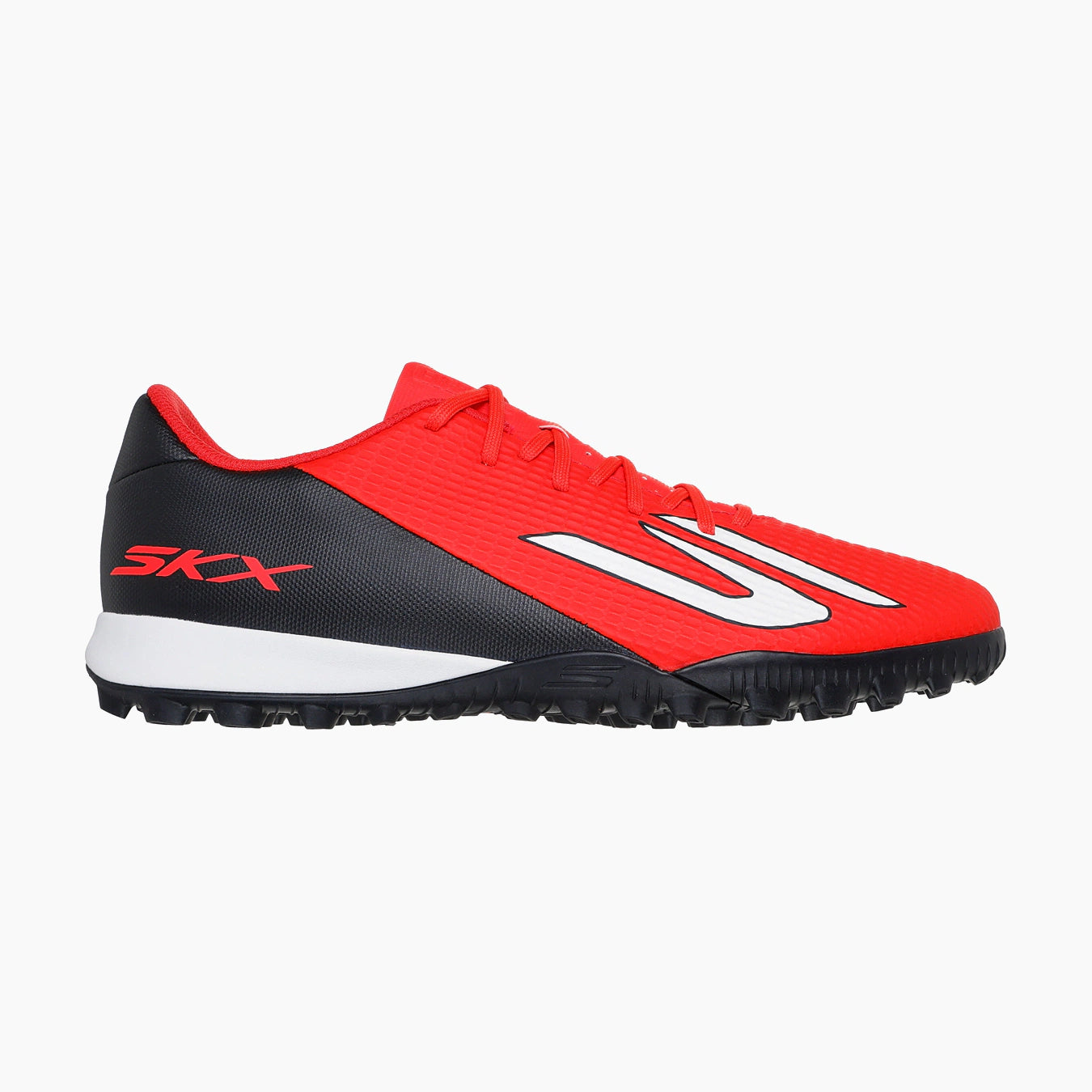 RDBK-RED SYNTHETIC/BLACK TRIM
