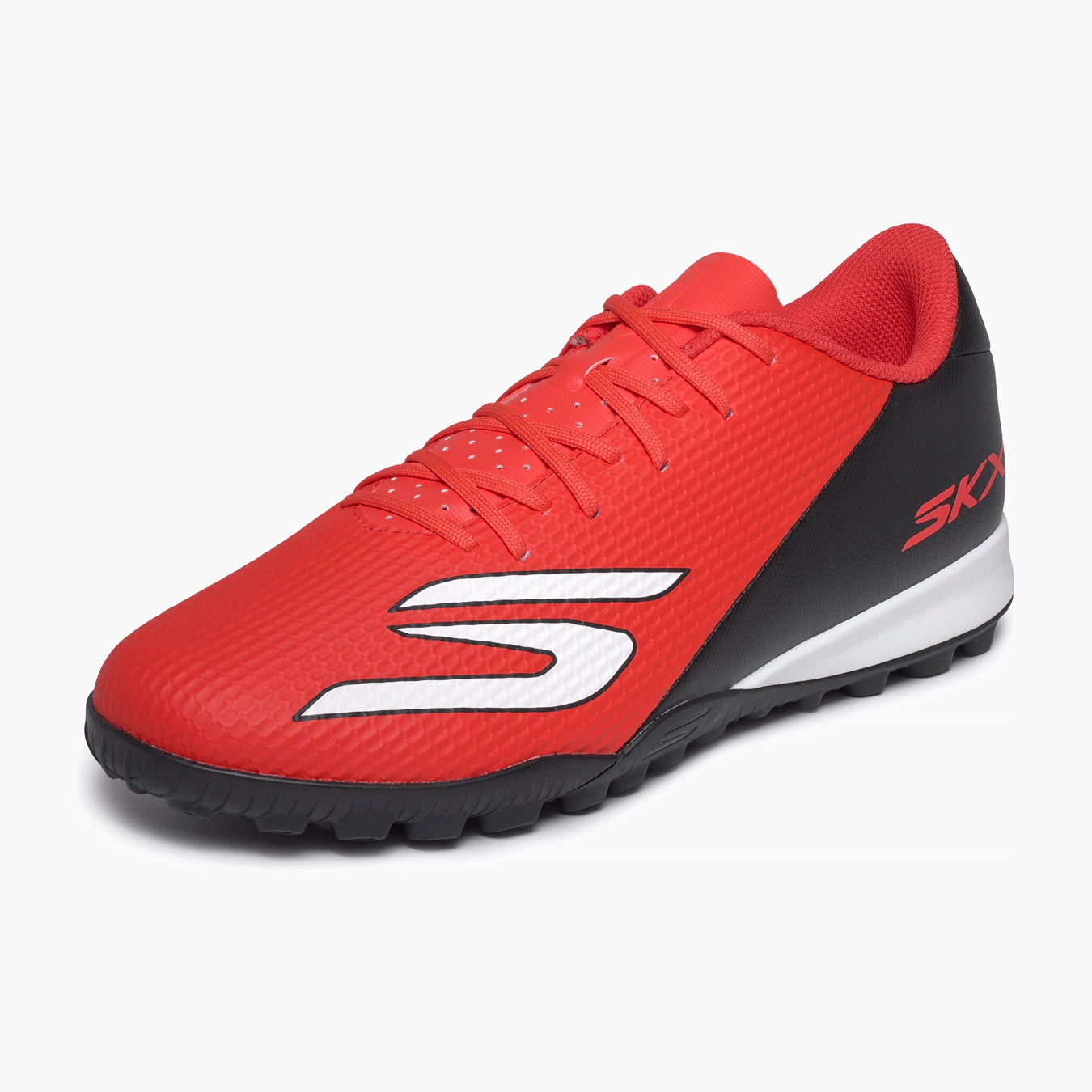 RDBK-RED SYNTHETIC/BLACK TRIM