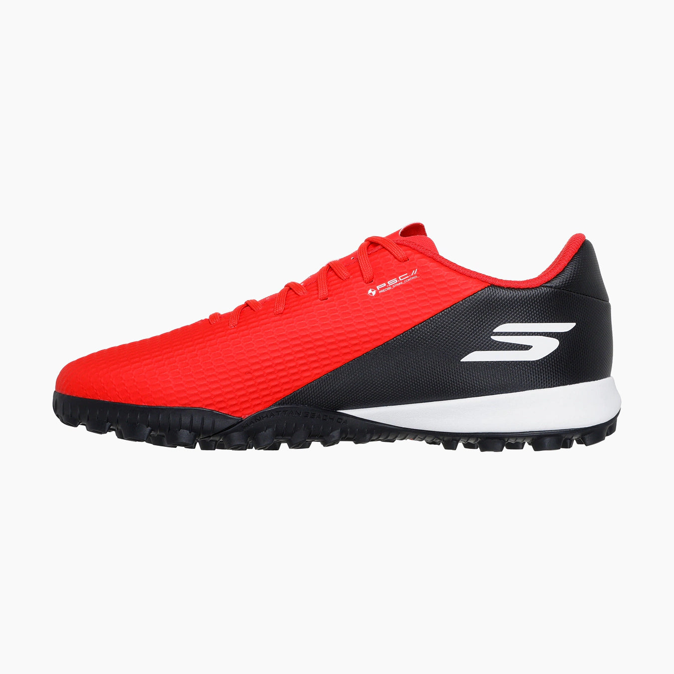 RDBK-RED SYNTHETIC/BLACK TRIM