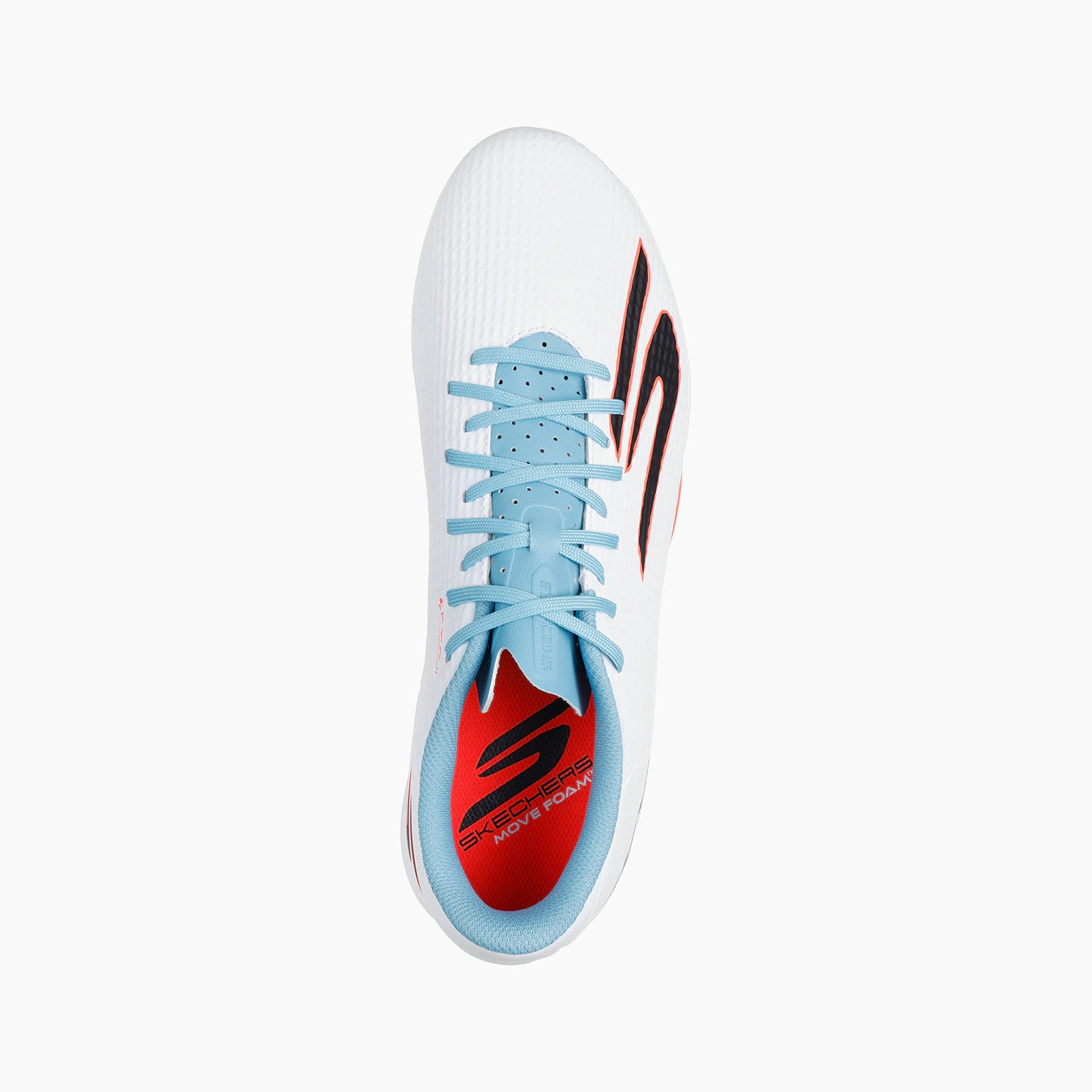 WTQP-WHITE SYNTHETIC/TURQUOISE SYNTHETIC/PINK TRIM