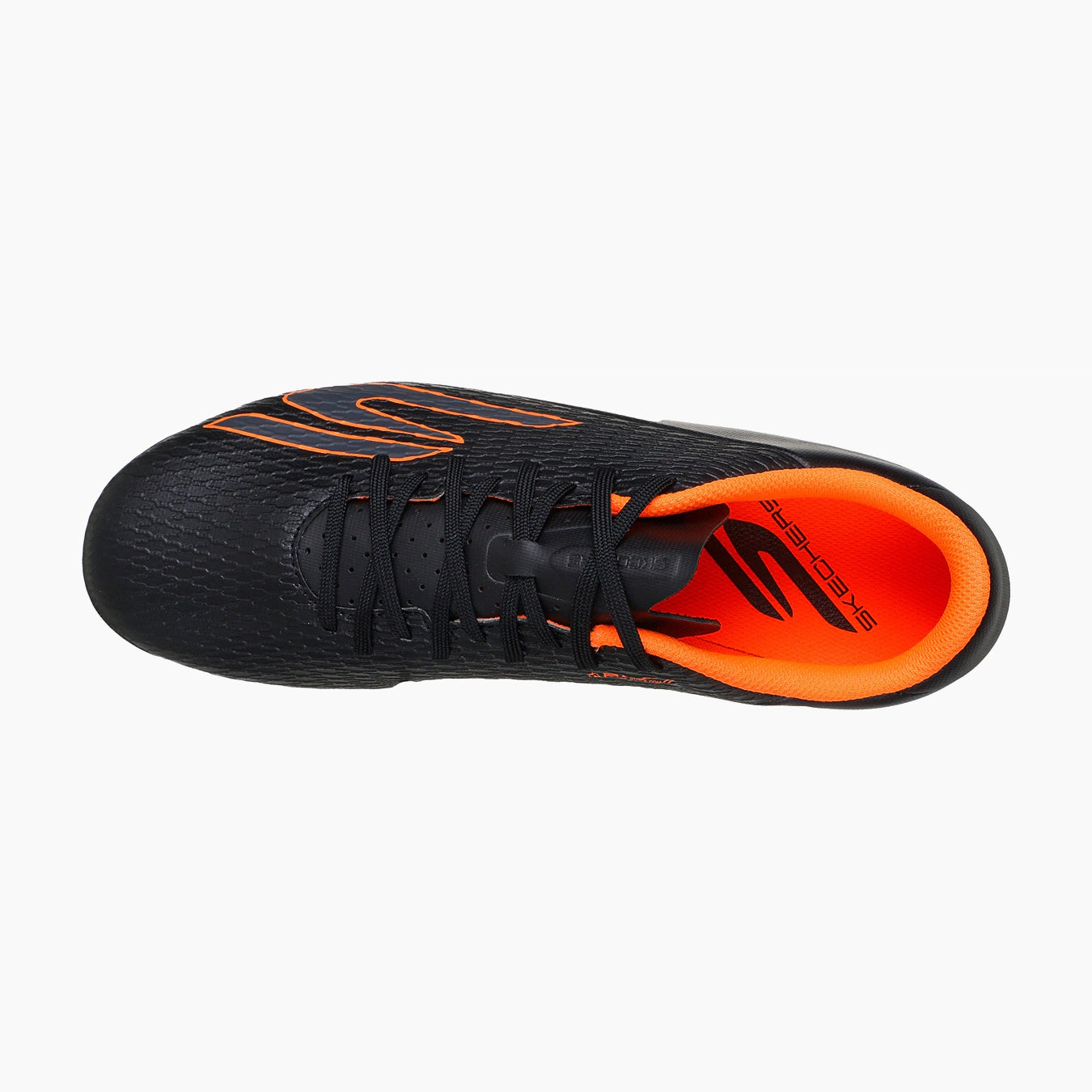 BKOR-BLACK SYNTHETIC/ORANGE TRIM