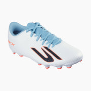 WTQP-WHITE SYNTHETIC/TURQUOISE SYNTHETIC/PINK TRIM