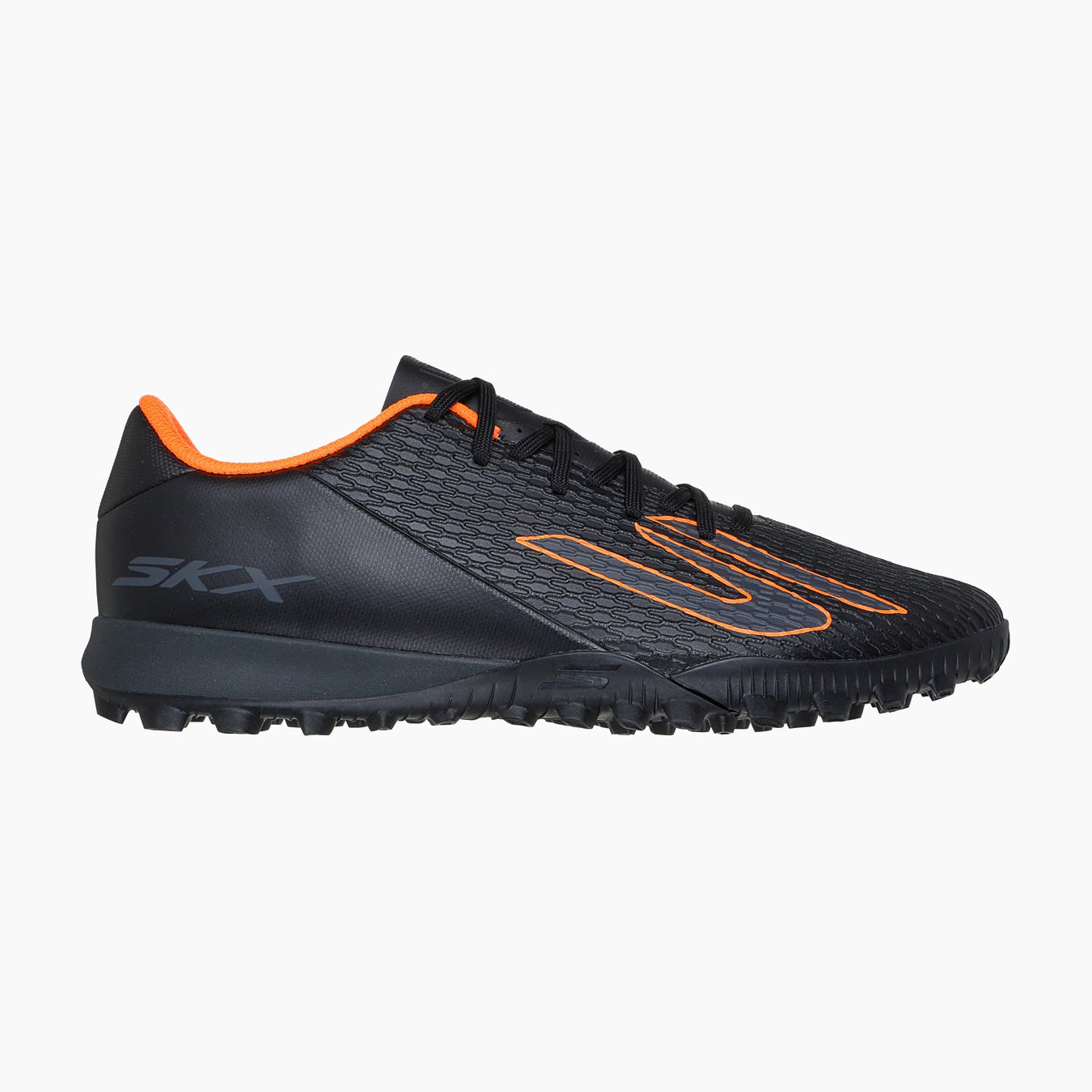 BKOR-BLACK SYNTHETIC/ORANGE TRIM
