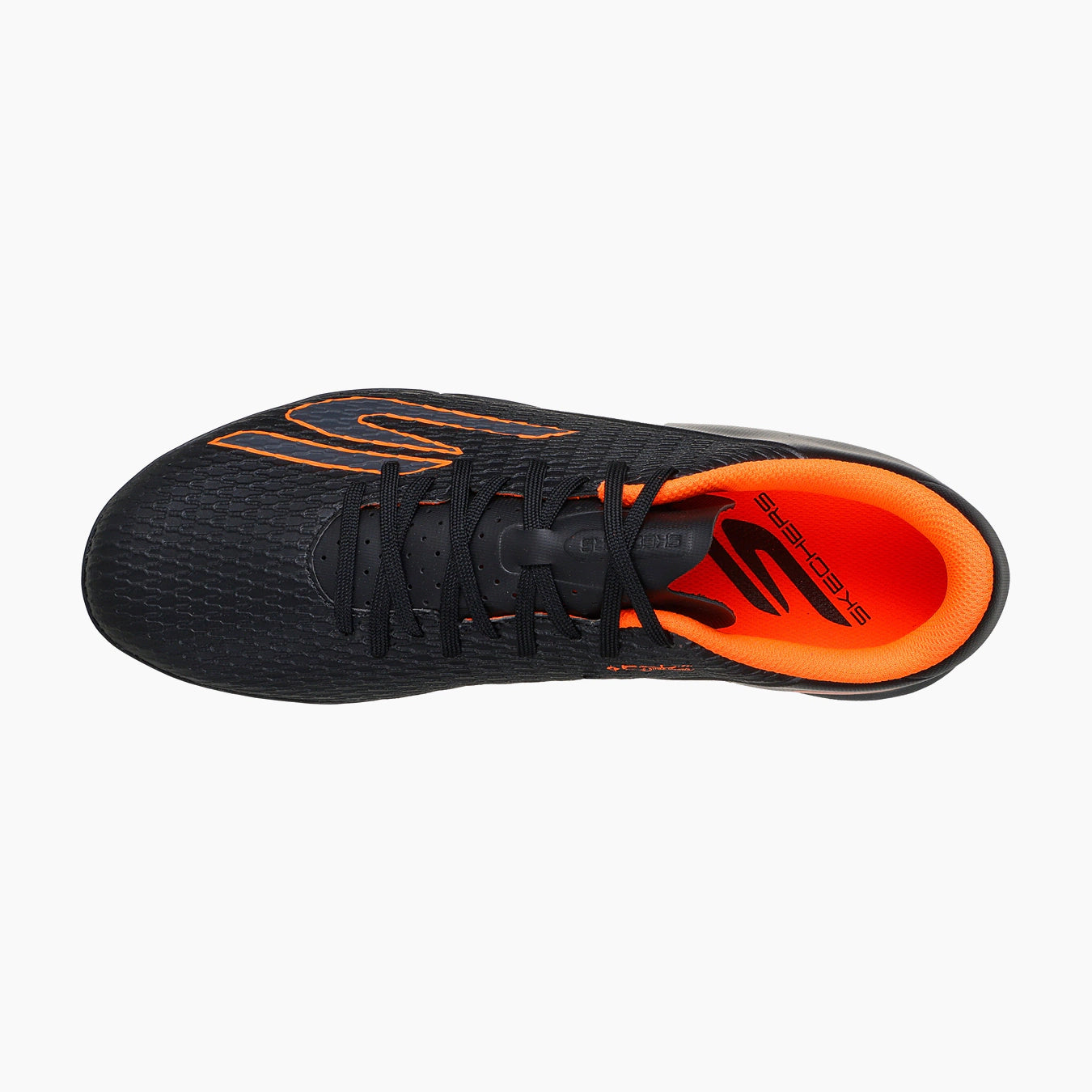 BKOR-BLACK SYNTHETIC/ORANGE TRIM