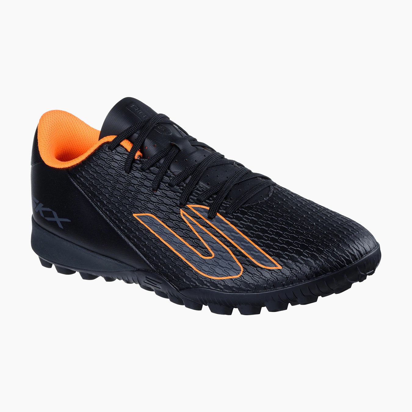 BKOR-BLACK SYNTHETIC/ORANGE TRIM