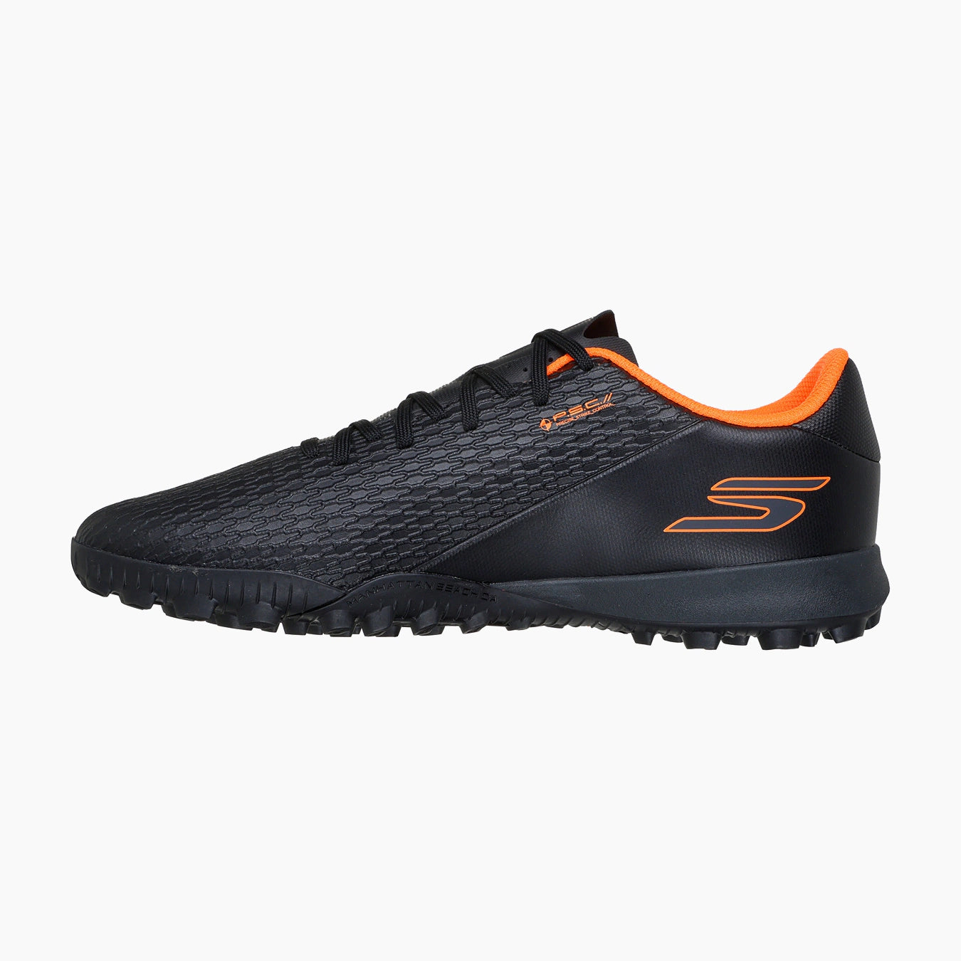 BKOR-BLACK SYNTHETIC/ORANGE TRIM