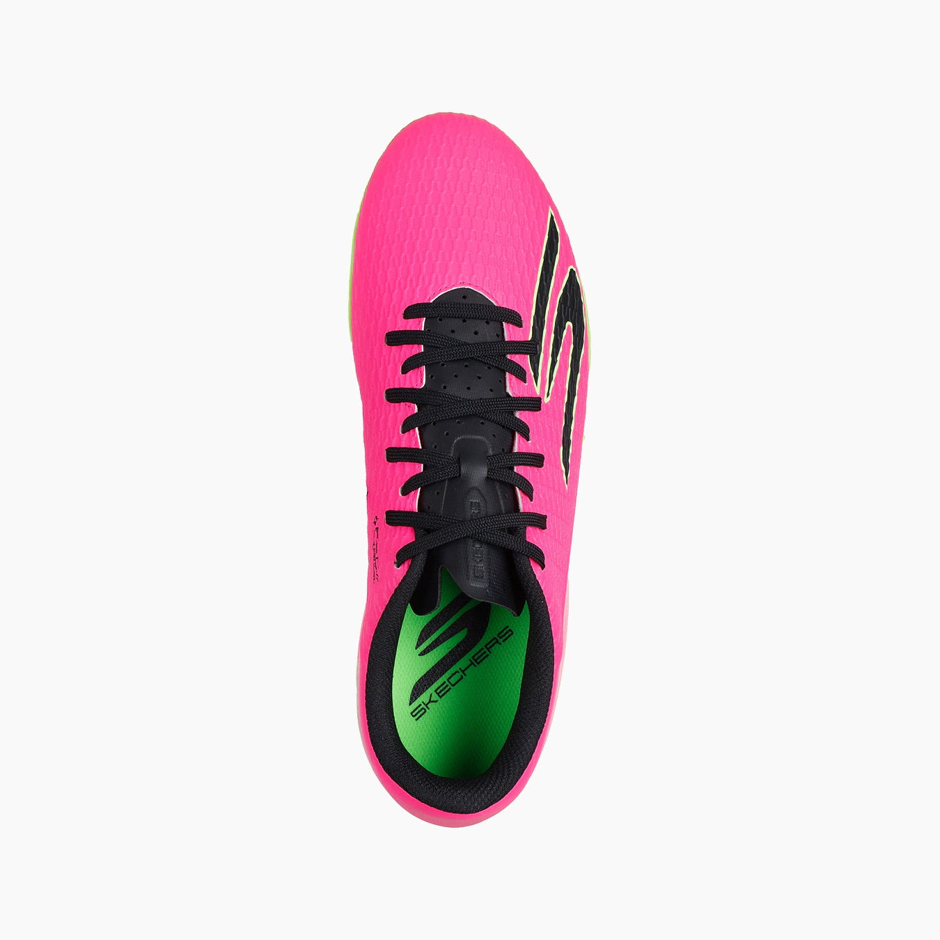 PKBK-PINK SYNTHETIC/BLACK SYNTHETIC/LIME TRIM