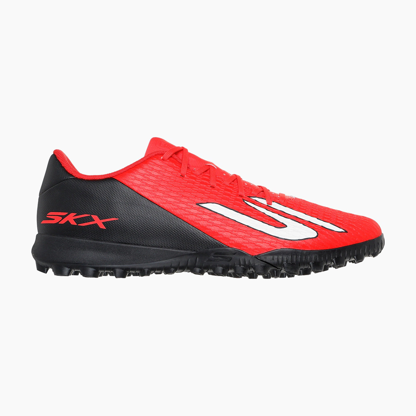 RDBK-RED SYNTHETIC/BLACK TRIM