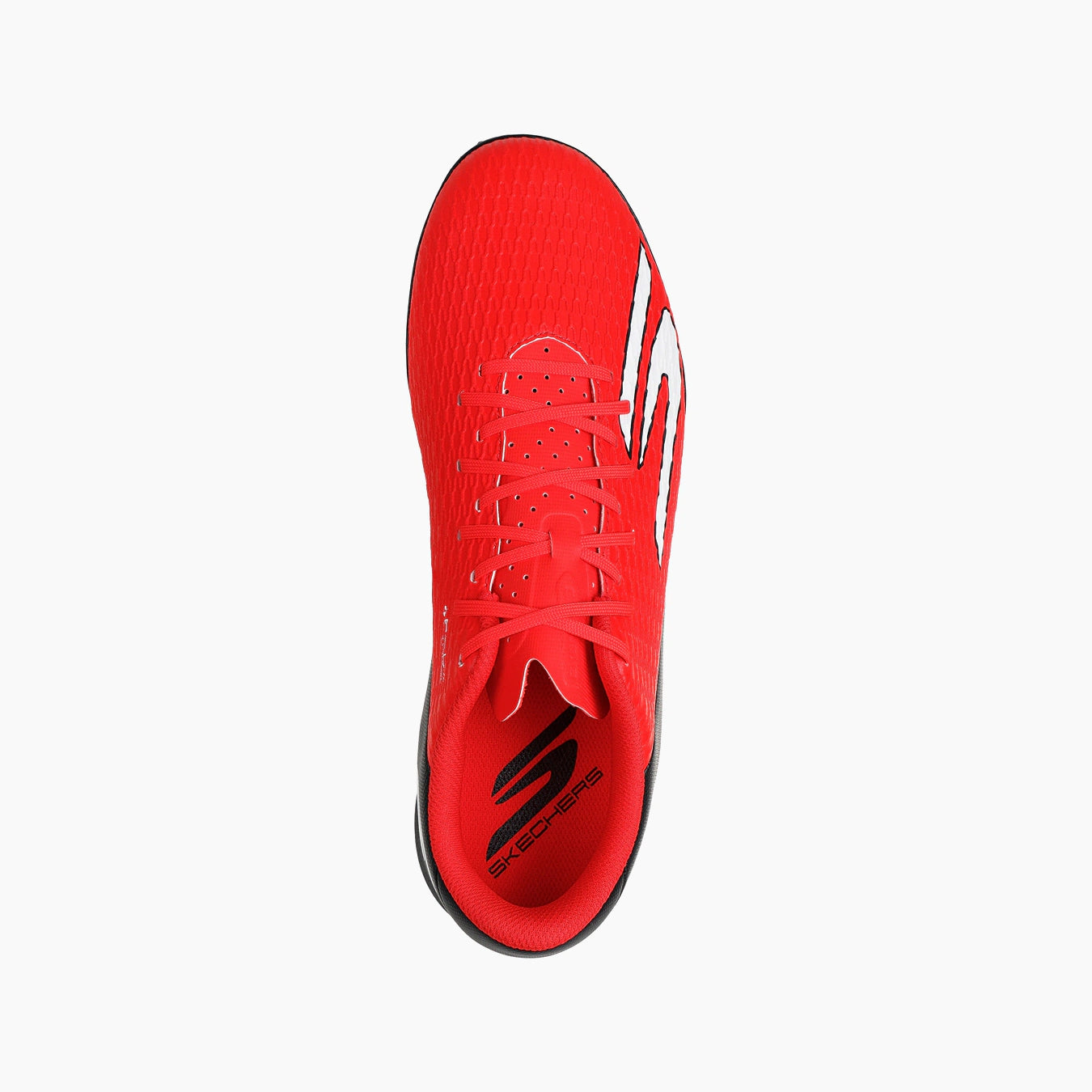 RDBK-RED SYNTHETIC/BLACK TRIM