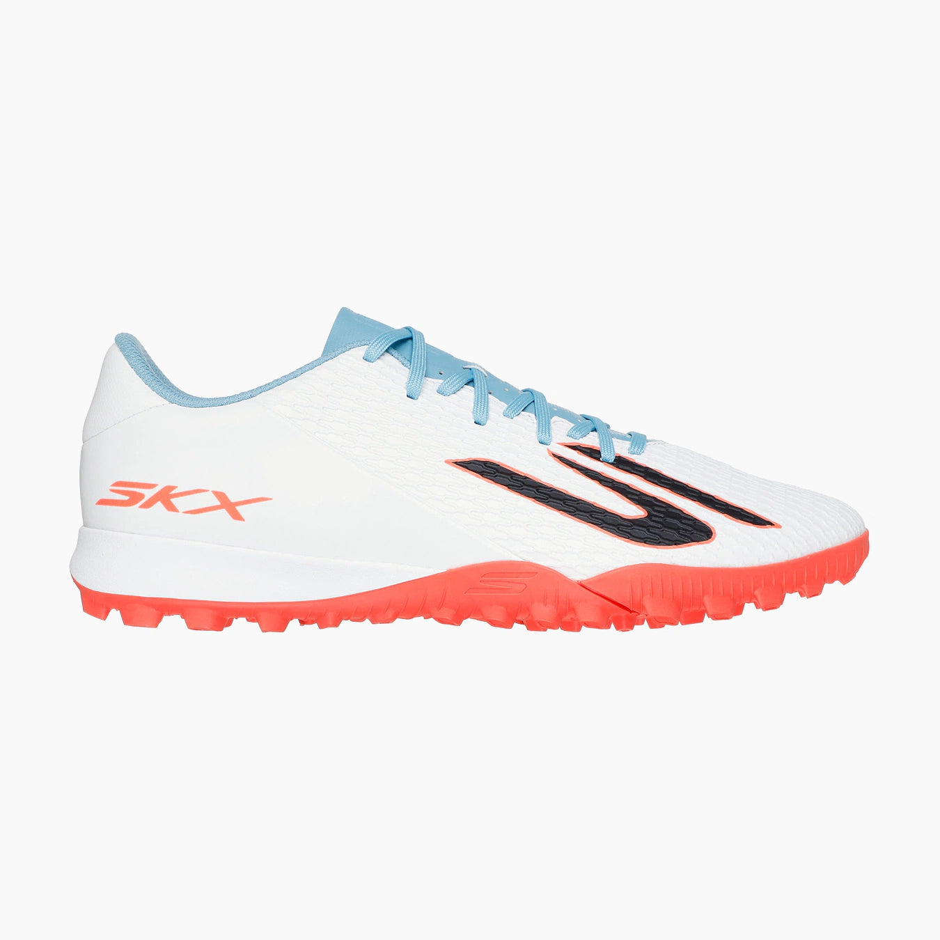 WTQP-WHITE SYNTHETIC/TURQUOISE SYNTHETIC/PINK TRIM