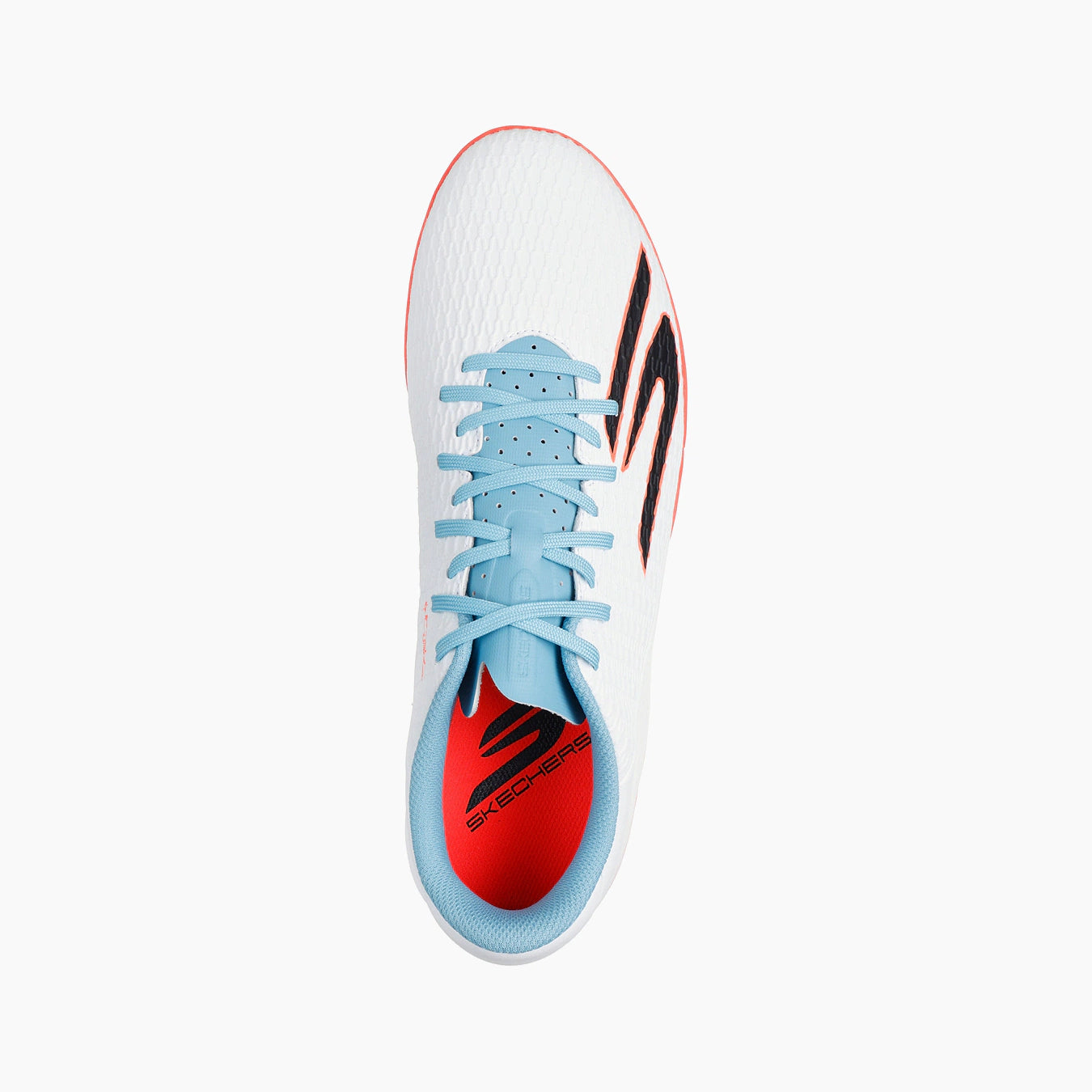 WTQP-WHITE SYNTHETIC/TURQUOISE SYNTHETIC/PINK TRIM