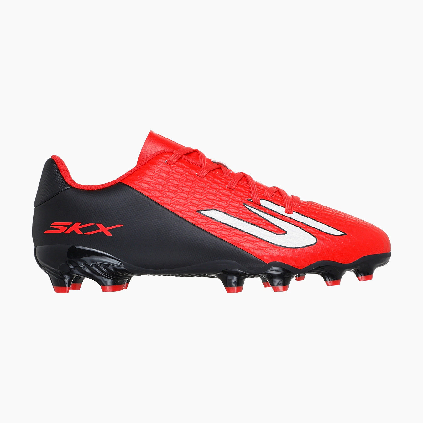 RDBK-RED SYNTHETIC/BLACK TRIM