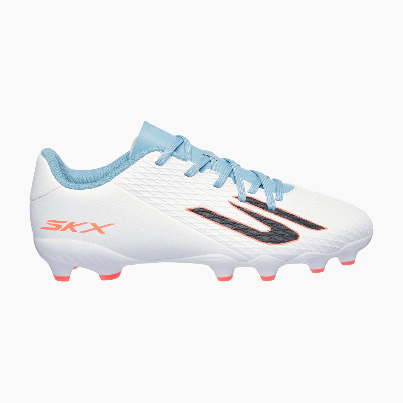 WTQP-WHITE SYNTHETIC/TURQUOISE SYNTHETIC/PINK TRIM