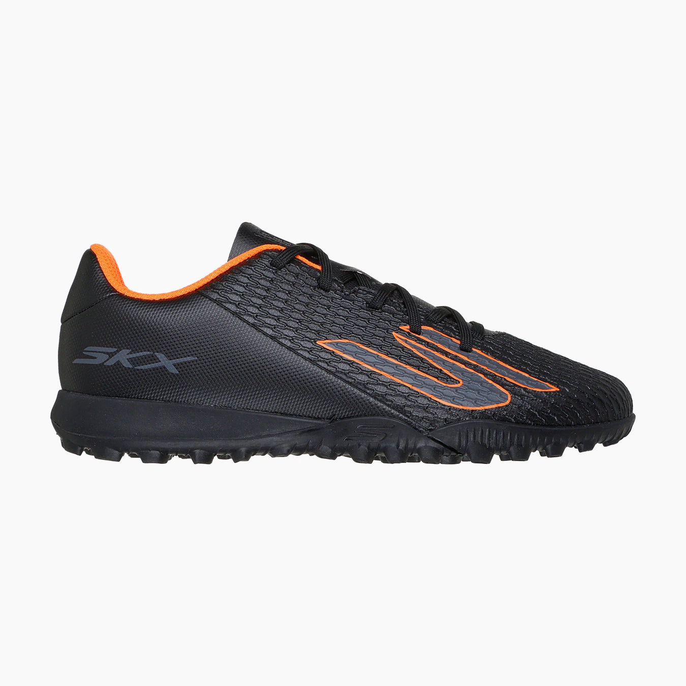 BKOR-BLACK SYNTHETIC/ORANGE TRIM