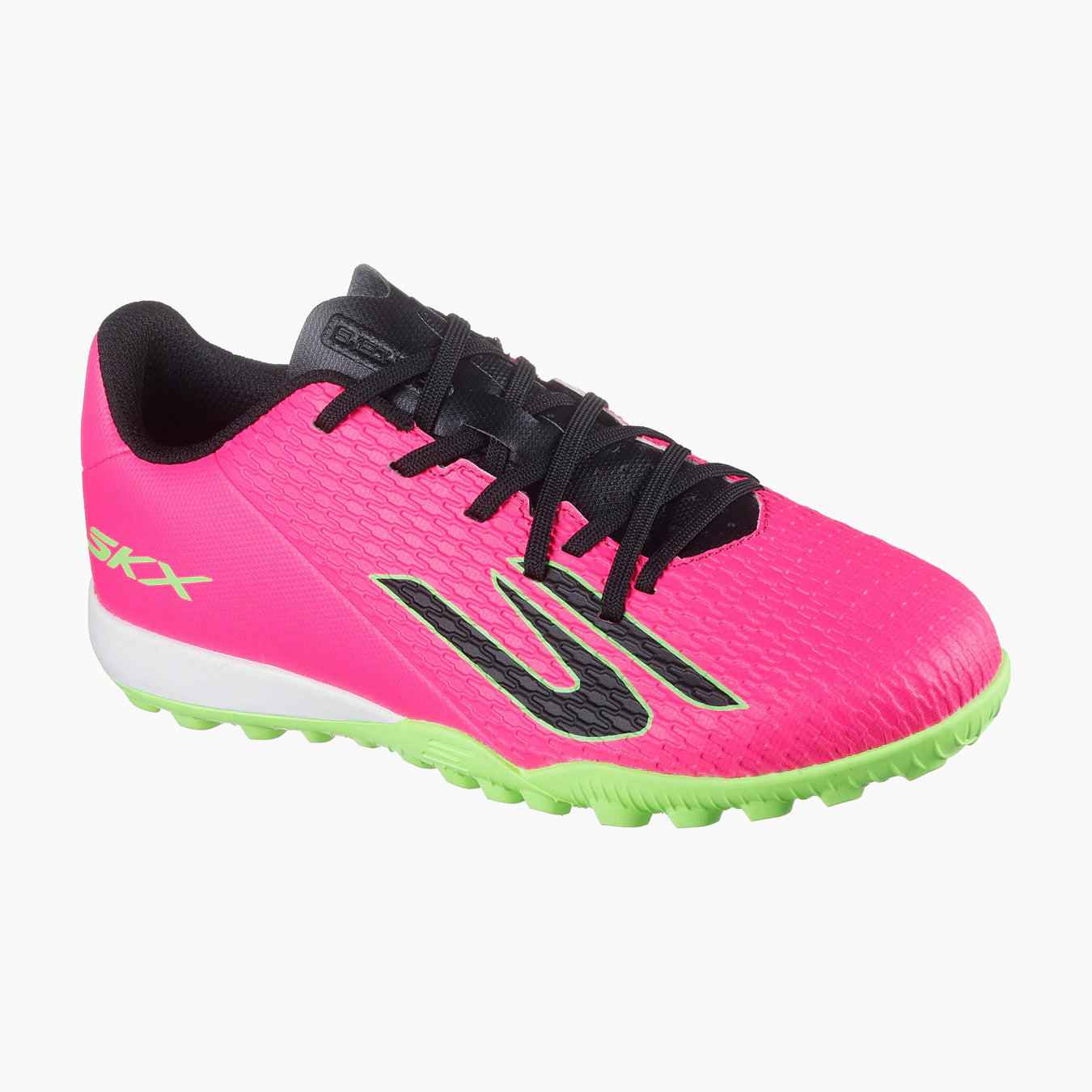PKBK-PINK SYNTHETIC/BLACK SYNTHETIC/LIME TRIM
