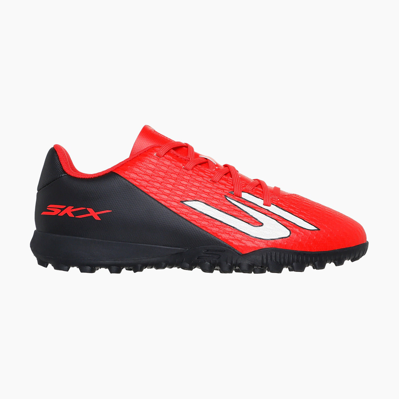 RDBK-RED SYNTHETIC/BLACK TRIM