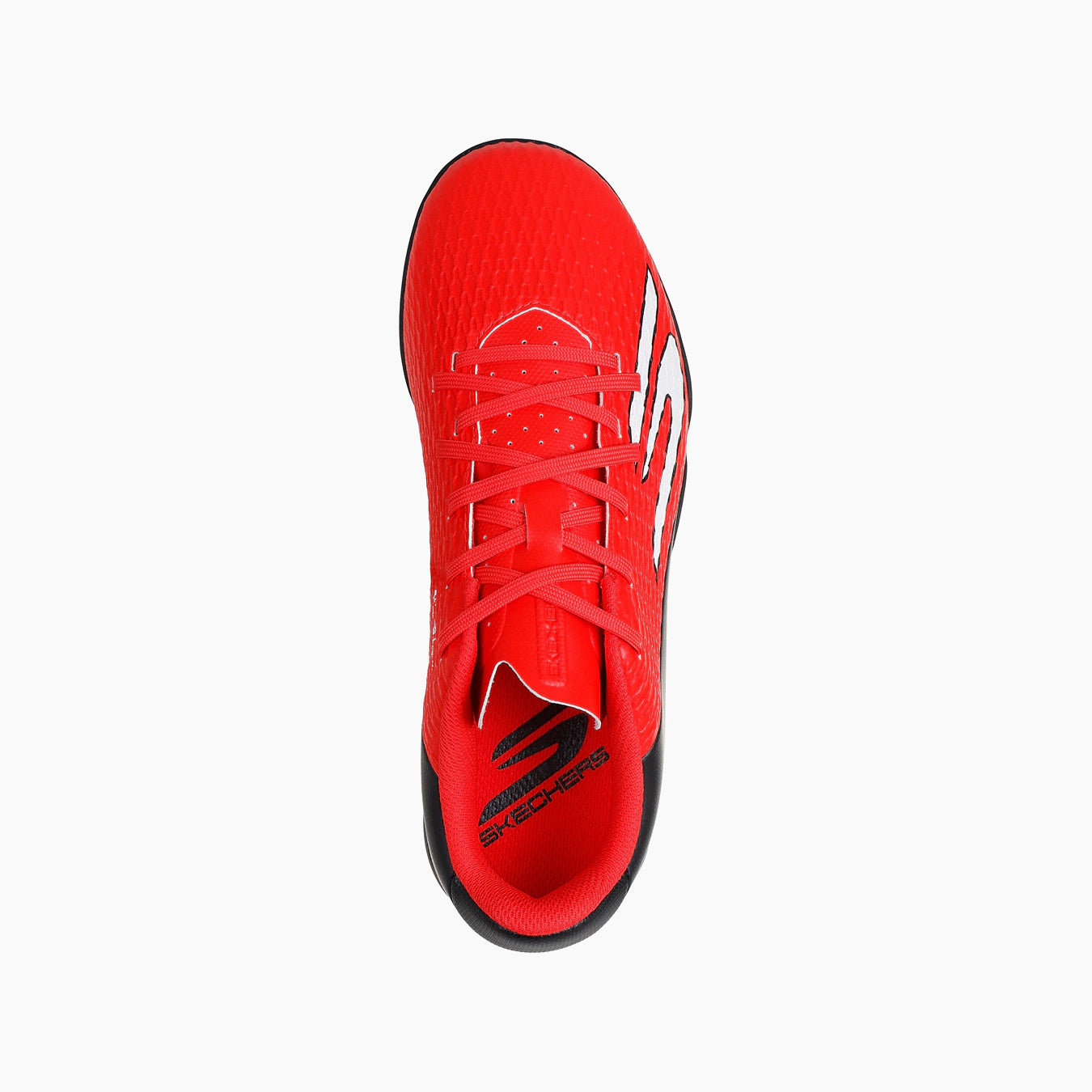 RDBK-RED SYNTHETIC/BLACK TRIM