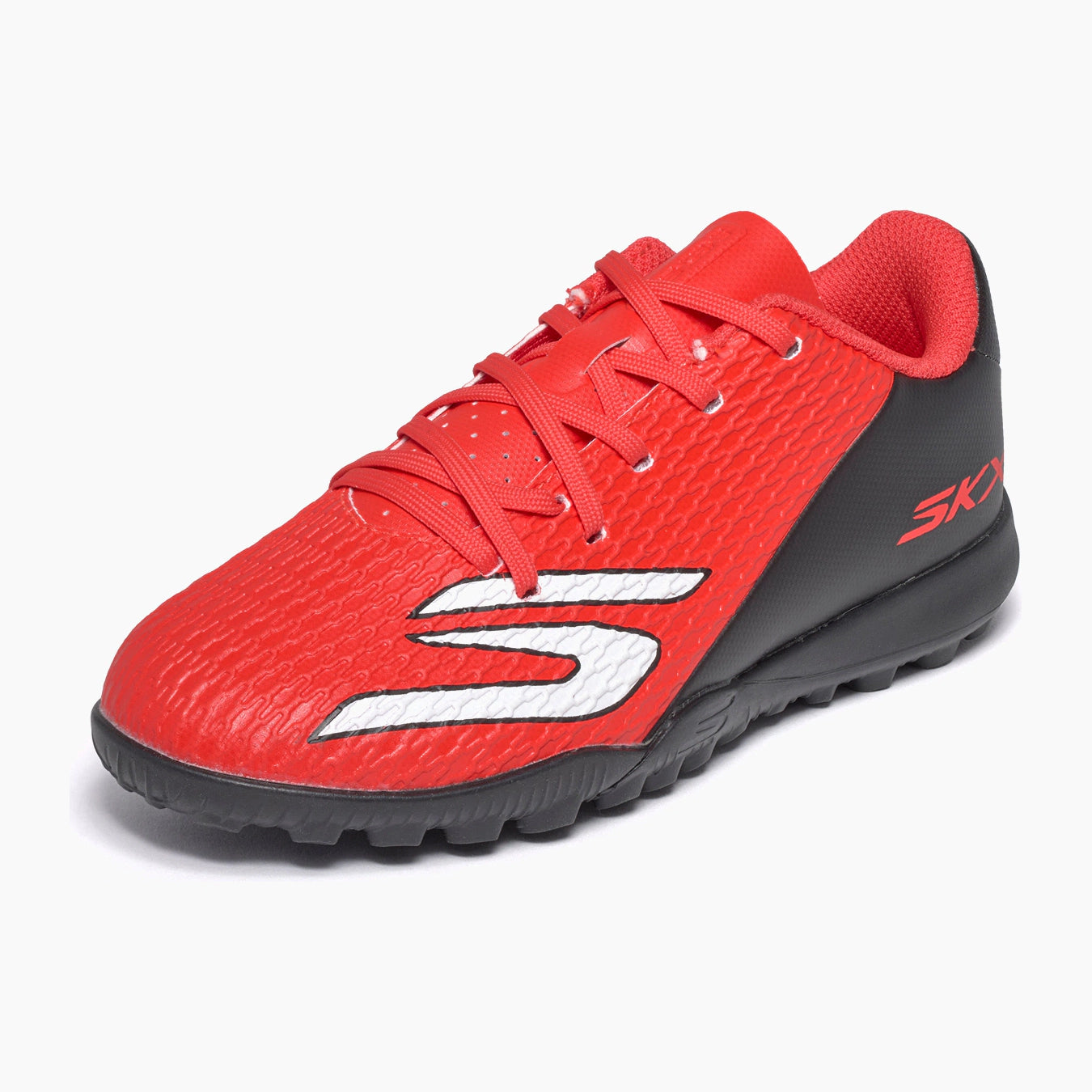 RDBK-RED SYNTHETIC/BLACK TRIM