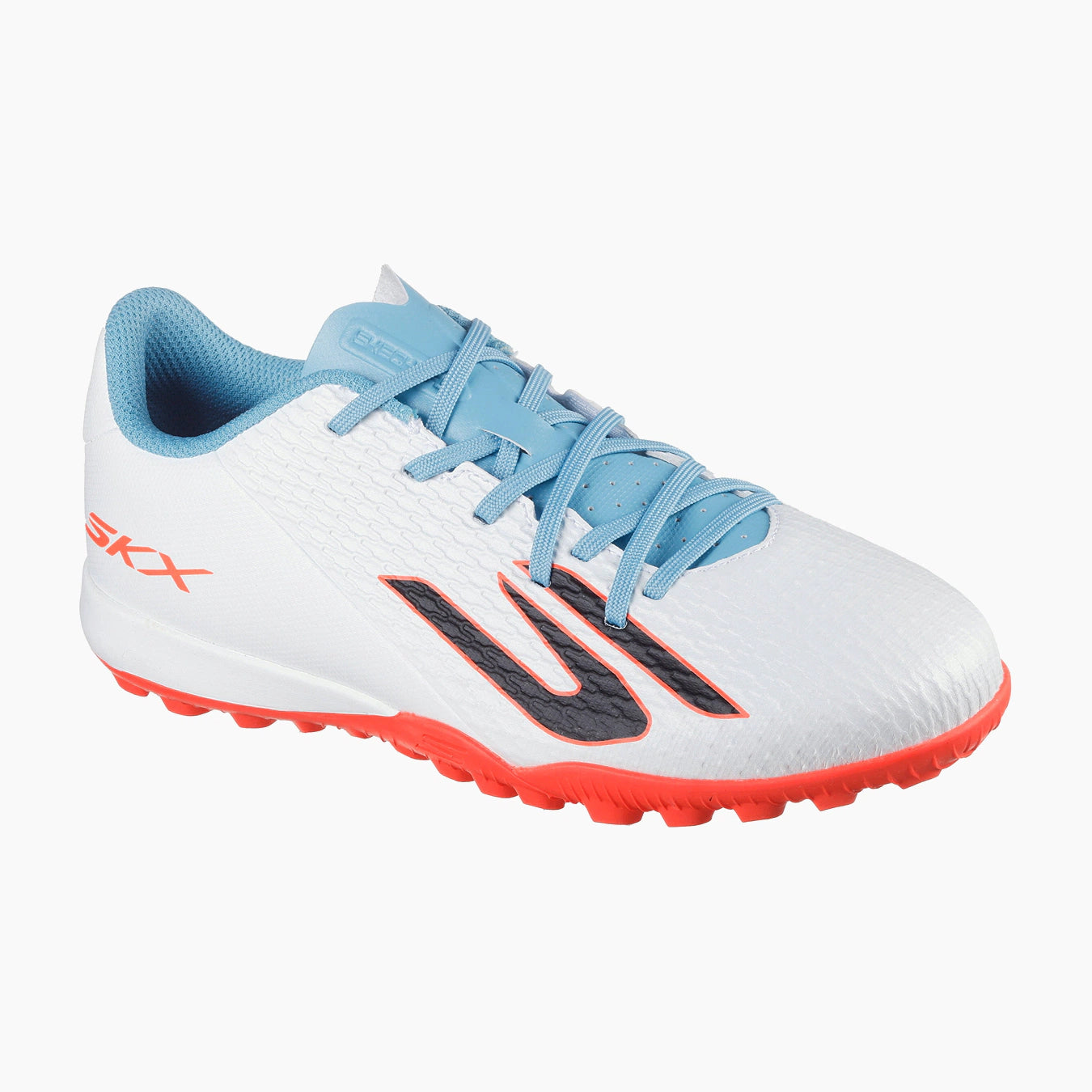 WTQP-WHITE SYNTHETIC/TURQUOISE SYNTHETIC/PINK TRIM