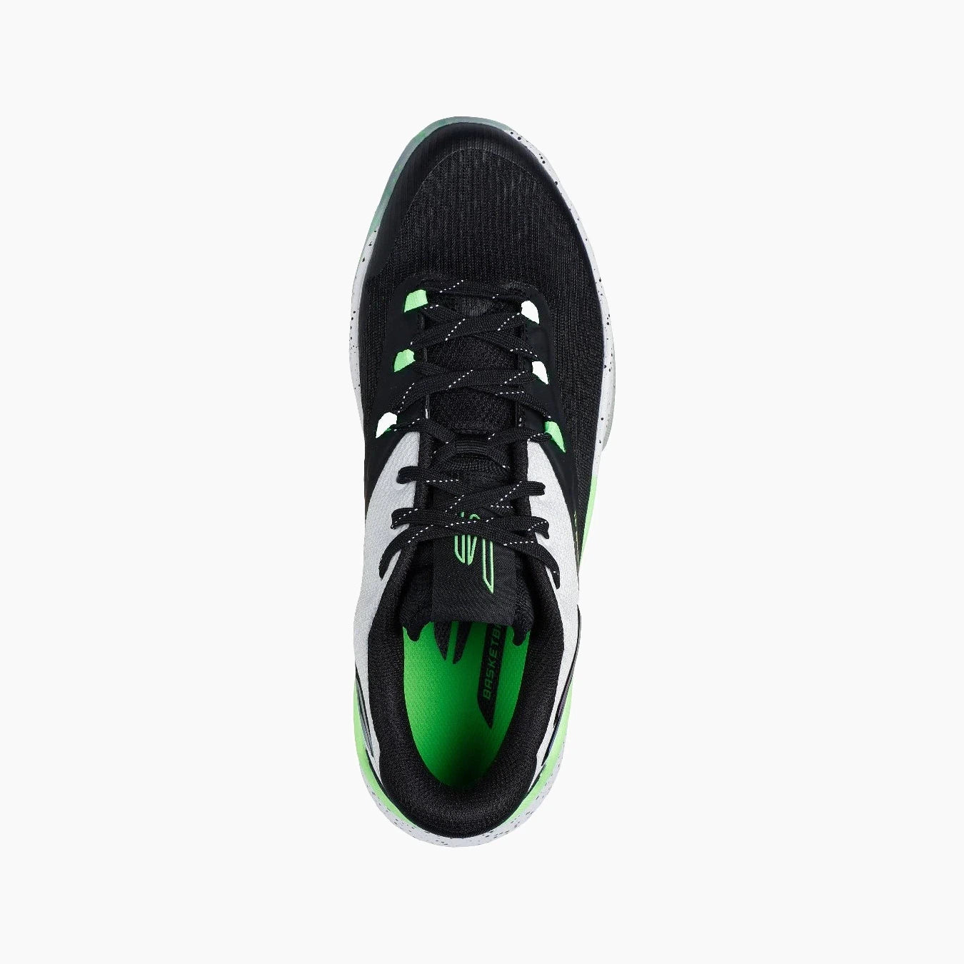 253015#WBLM-WHITE MESH/BLACK/LIME TRIM