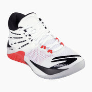 253020P#WRBK-BLACK & RED DURALEATHER / WHITE LEATHER / MES