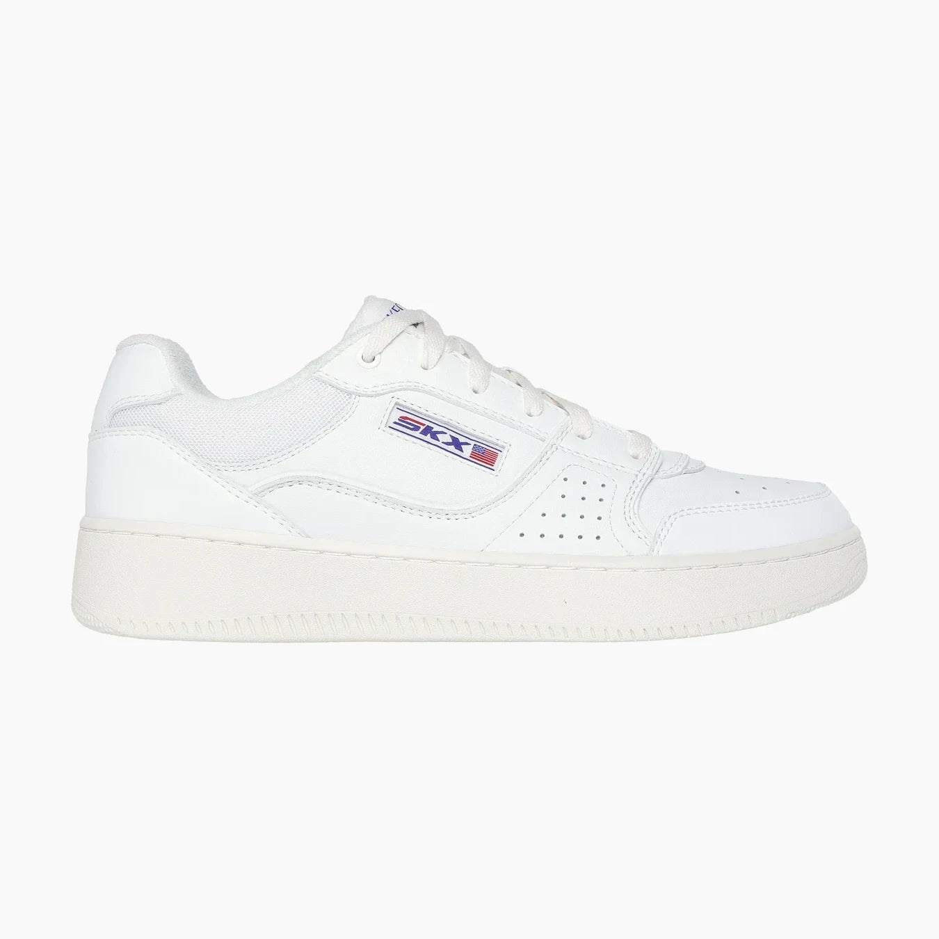 254026#WHT-WHITE LEATHER/TRIM